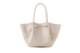 Lucky Bees Bolso Tote Crema
